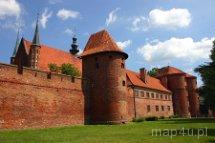 Frombork. Zamek krzyżacki oraz katedra, XIV w.