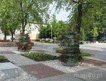 Bełchatów. Plac Narutowicza (dawny rynek) (fot. Tomasz Szwagrzak)