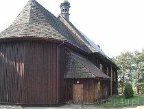 Wygiełz&oacute;w. Drewniany kości&oacute;ł pw. Nawiedzenia NMP, 1796 (fot. Bartek Bijak)