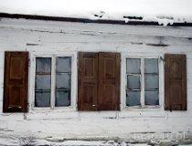 Dąbrowice. Dom drewniany. (fot. Piotr Solle)