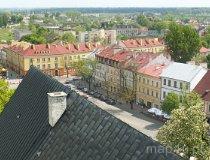 Łowicz. Panorama miasta z bazyliki katedralnej. (fot. Piotr Solle)