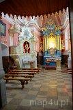 Domaniewice. Kaplica rzymsko-katolicka p.w. Narodzenia NMP, 1 poł. XVII w. Wnętrze (fot. Marek Krym)