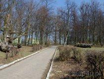 Mroczk&oacute;w Gościnny. Zesp&oacute;ł dworsko-parkowy. Park dworski, 1 poł. XIX w. (fot. Piotr Solle)