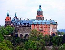 Wałbrzych. Zamek Książ, XIII w. (fot. Marek i Ewa Wojciechowscy)