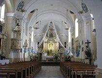 Rawa Mazowiecka. Zespół kościelno-klasztorny Pasjonistów, dawniej Augustianów - wnętrze kościoła (fot. Piotr Solle)