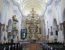 Regnów. Kościół par. pw. Nawiedzenia NMP - wnętrze (fot. Piotr Solle)