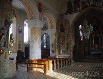 Sieradz. Kościół farny pw. Wszystkich Świętych,  ok. 1370, rozbud. 1648-1682, 1930. Wnętrze (fot. Piotr Solle)
