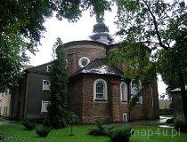 Złoczew. Kości&oacute;ł pw. św. Krzyża, XVII w., ul. Sieradzka 3 (fot. Katarzyna Gębicka)