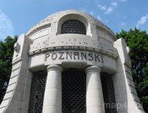 Łódź. Kaplica grobowa Poznańskich na cmentarzu żydowskim przy ul. Brackiej 40 (fot. Maciej Kronenberg)