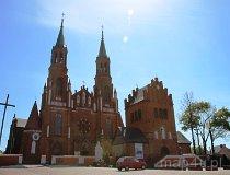 Myszyniec. Kolegiata pw. Trójcy Przenajświętszej (fot. Łukasz Konieczny)