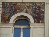 Łódź. Elewacja frontowa pałacu J. Kindermanna, ul. Piotrkowska 137/139, pocz. XX w. (fot. Marta Pabich-Makoska)