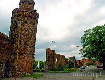 Pyrzyce. Pozostałości mur&oacute;w obronnych (fot. Marek i Ewa Wojciechowscy)
