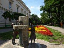 Łódź. Wodopój przy dawnym domu bankowym M. Goldfedera od strony Pasażu Rubinsteina (fot. Marta Pabich-Makoska)