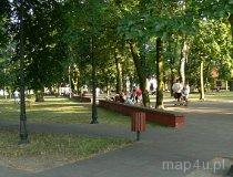 Park na Rynku w Aleksandrowie Łódzkim (fot. Łukasz Konieczny)