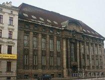 Ł&oacute;dź. Elewacja frontowa Banku Handlowego przy al. Kościuszki 15 (fot. Witold A. Kopeć)