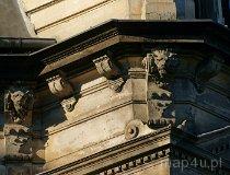 Łódź. Detal elewacji pałacu Rudolfa Kellera przy ul. Gdańskiej 49/53, z XIX w. (fot. Witold A. Kopeć)