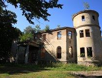 Górka Wąsoska. Ruina pałacu (fot. Łukasz Konieczny)