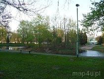 Sieradz. Park miejski. (fot. Magdalena Jabłońska)