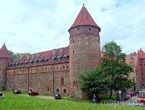Bytów. Zamek krzyżacki, XV w. (fot. Marek i Ewa Wojciechowscy)