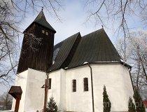 Żelazny Most. Kości&oacute;ł pw. św. Barbary (fot. Jarosław Świerczyńaki)