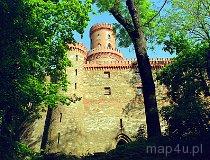 Kamieniec Ząbkowicki. Ruiny zamku Hohenzollern&oacute;w (fot. Marek i Ewa Wojciechowscy)