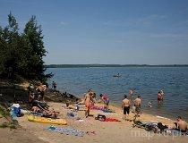 Imielin. Teren rekreacyjny nad Zbiornikiem Wodnym Dziećkowice (fot. Agnieszka Drożdż i Jurek Hyra)