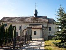 Łany Wielkie. Kości&oacute;ł pw. św. Wojciecha (fot. Agnieszka Drożdż i Jurek Hyra)
