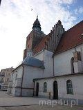 Piotrków Trybunalski. Gotycki kościół farny pw. św. Jakuba z XIV w. Widok od strony południowej (fot. Renata Leśniak-Kordzińska)