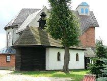 Wieluń. Drewniany kościół pw. św. Barbary. 
Kościół typu wieluńskiego. (fot. Renata Leśniak-Kordzińska)