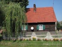 Grębień. Dom drewniany nr 126 (fot. Maciej Kronenberg)