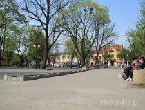 Włoszczowa. Rynek (fot. Daria Konieczny)