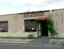 Wieluń. Pizzeria Latakia, wejście do lokalu.
Wieluń, ul. Wojska Polskiego 8. (fot. Renata Leśniak-Kordzińska)