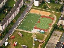 Wieluń. Boisko sportowe „Orlik” (fot. Kacper Dondziak)