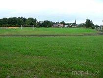 Osjaków. Stadion w Osjakowie.
Widok na boisko do piłki nożnej. (fot. Renata Leśniak-Kordzińska)