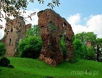 Borysławice Zamkowe. Ruiny zamku (fot. Marek i Ewa Wojciechowscy)