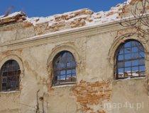 Żychlin. Ruiny synagogi. Ul. Kilińskiego, 1880 r. (fot. Marek Krym)