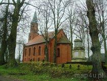 Słowino. Kościół pw. Podwyższenia Krzyża Świętego (fot. Łukasz Konieczny)