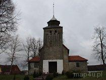 Kwasowo. Kości&oacute;ł pw. Niepokalanego Serca NMP (fot. Łukasz Konieczny)