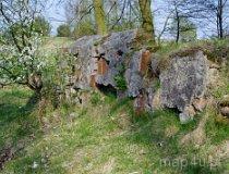 Wieruszów. Cmentarz żydowski. Ogrodzenie (fot. Piotr Solle)