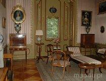 Niebor&oacute;w. Pałac Radziwiłł&oacute;w. Buduar. Wyposażenie wnętrza. (fot. Dominika Pusta.)
