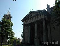 Ozorków. Zespół kościoła ewangelickiego, 1842 (fot. Piotr Wojtaszek)