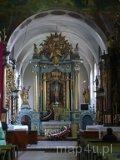 Sieradz. Ołtarz główny w kościele pw. św. Stanisława (fot. Magdalena Jabłońska)