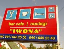 Wola Bykowska. Bar Restauracja Noclegi „Iwona”, Wola Bykowska 3a (fot. Piotr Solle)