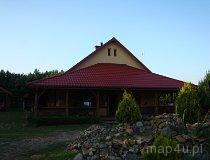 Łęg Ręczyński. Widok na zabudowania w gospodarstwie. (fot. Dariusz Pawlak)