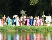 Konopnica. IV Europejskie Święto Bursztynu - Finał inscenizacji. (fot. Jakub Wawrzyniak)