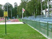 Spała. Ośrodek Przygotowań Olimpijskich w Spale.
Stadion, widok na trybuny. (fot. Renata Leśniak-Kordzińska)