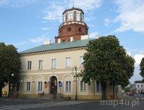 Wieluń. Brama Krakowska - obecnie budynek ratusza miejskiego. (fot. Łukasz Musiaka)