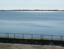 Siedlątk&oacute;w. Tama zbiornika "Jeziorsko". (fot. Piotr Solle)