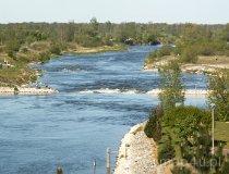 Siedlątk&oacute;w. Tama zbiornika "Jeziorsko". (fot. Piotr Solle)