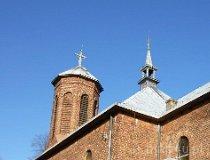 Radziechowice. Kościół pw. św. Rozalii z XX w. Wieżyczki Kościoła (fot. Renata Leśniak-Kordzińska)